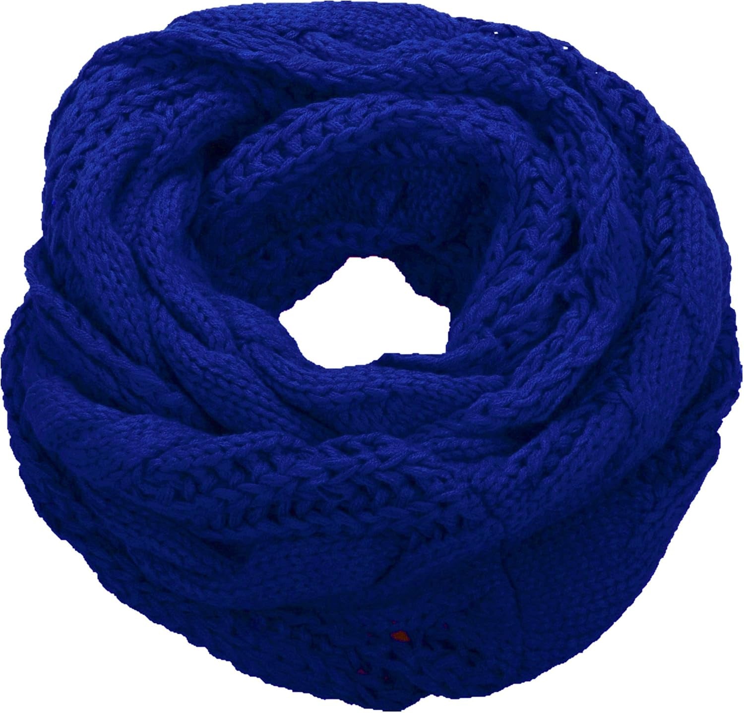 NEOSAN Womens Thick Ribbed Knit Winter Infinity Circle Loop Scarf