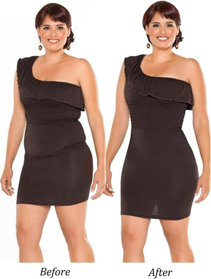 Hioffer sexy thong panty shapewear side profile demonstrating fit