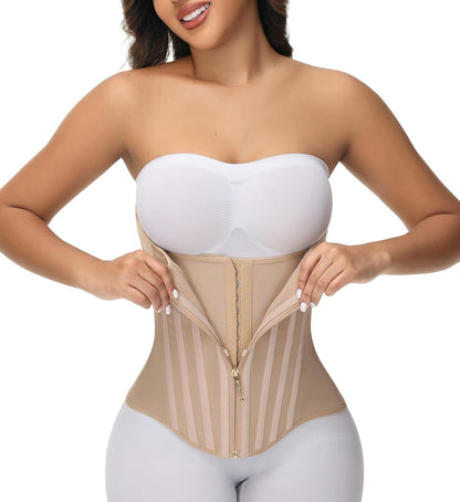 Adjustable waist trainer corset sizing and fit guide