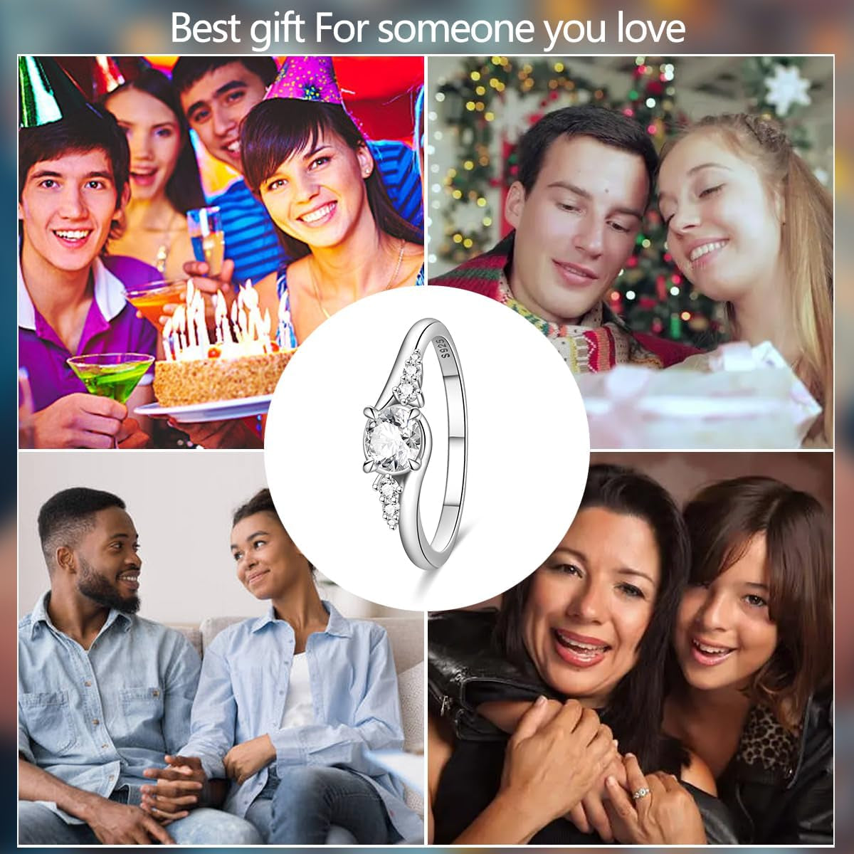 KUNSIR handmade anniversary statement ring collection
