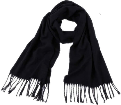 Men'S Scarves Classic Arrival Winter Plaid Scarf Tassel Edge Soft Warm Scarf