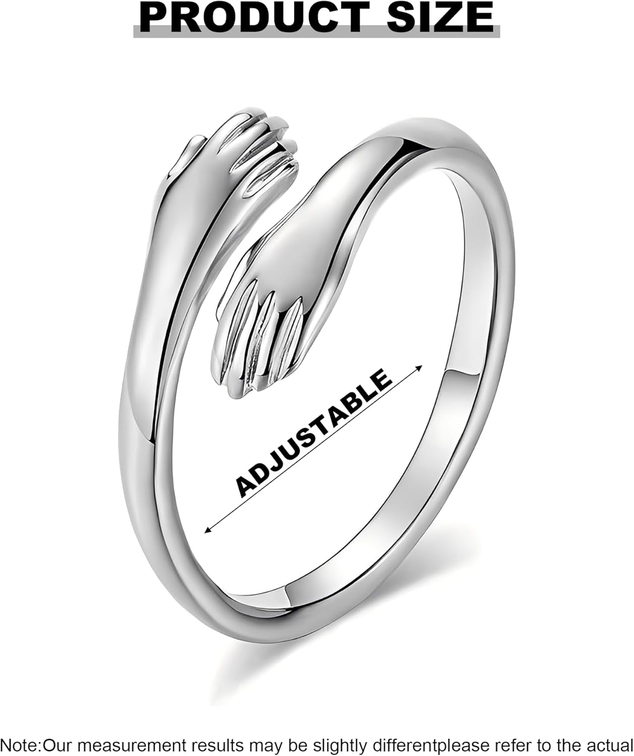 Gift card and packaging for hug from heaven ring