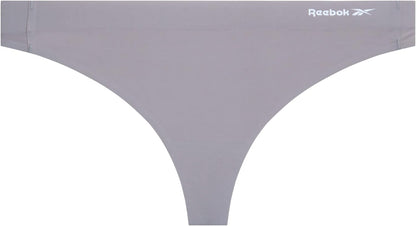 Women's performance thong panties in neutral tones