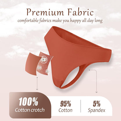 Women's thongs in sizes XS to XL