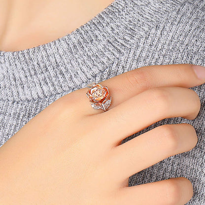 Paw print adjustable ring sterling silver for pet lovers