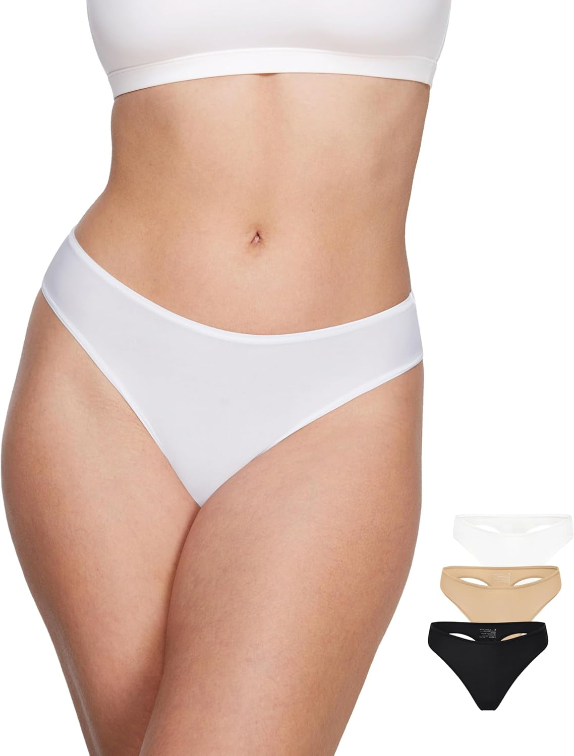 MagneticFit thong panties under skinny jeans demonstration