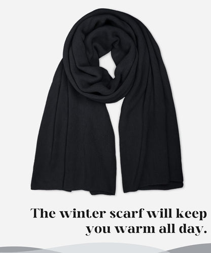 Womens Winter Scarf Long Soft Chunky Scarves Warm Blanket Oversized Shawl Wraps