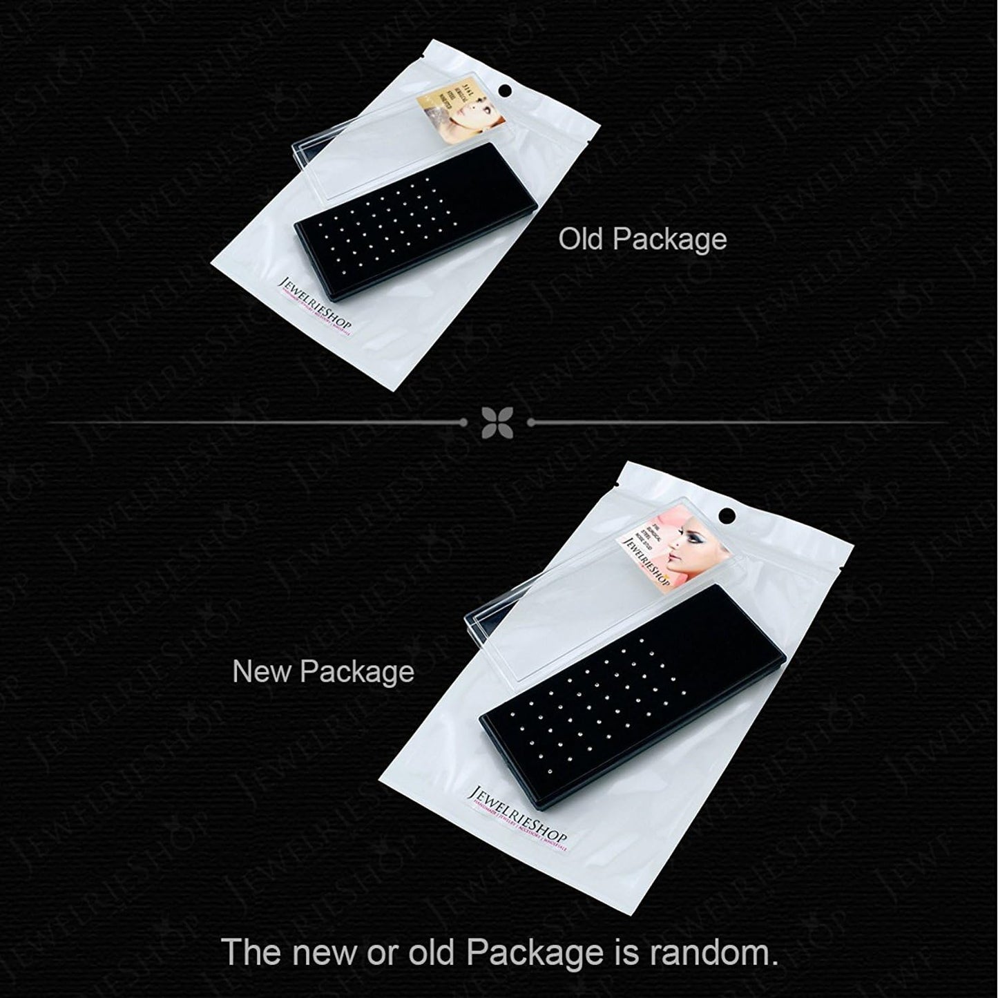 JEWELRIESHOP 40Pcs Nose Studs Stainless Steel CZ Nose Rings Pins Piercing Jewelry Bone Studs for Women Men Hypoallergenic 22G