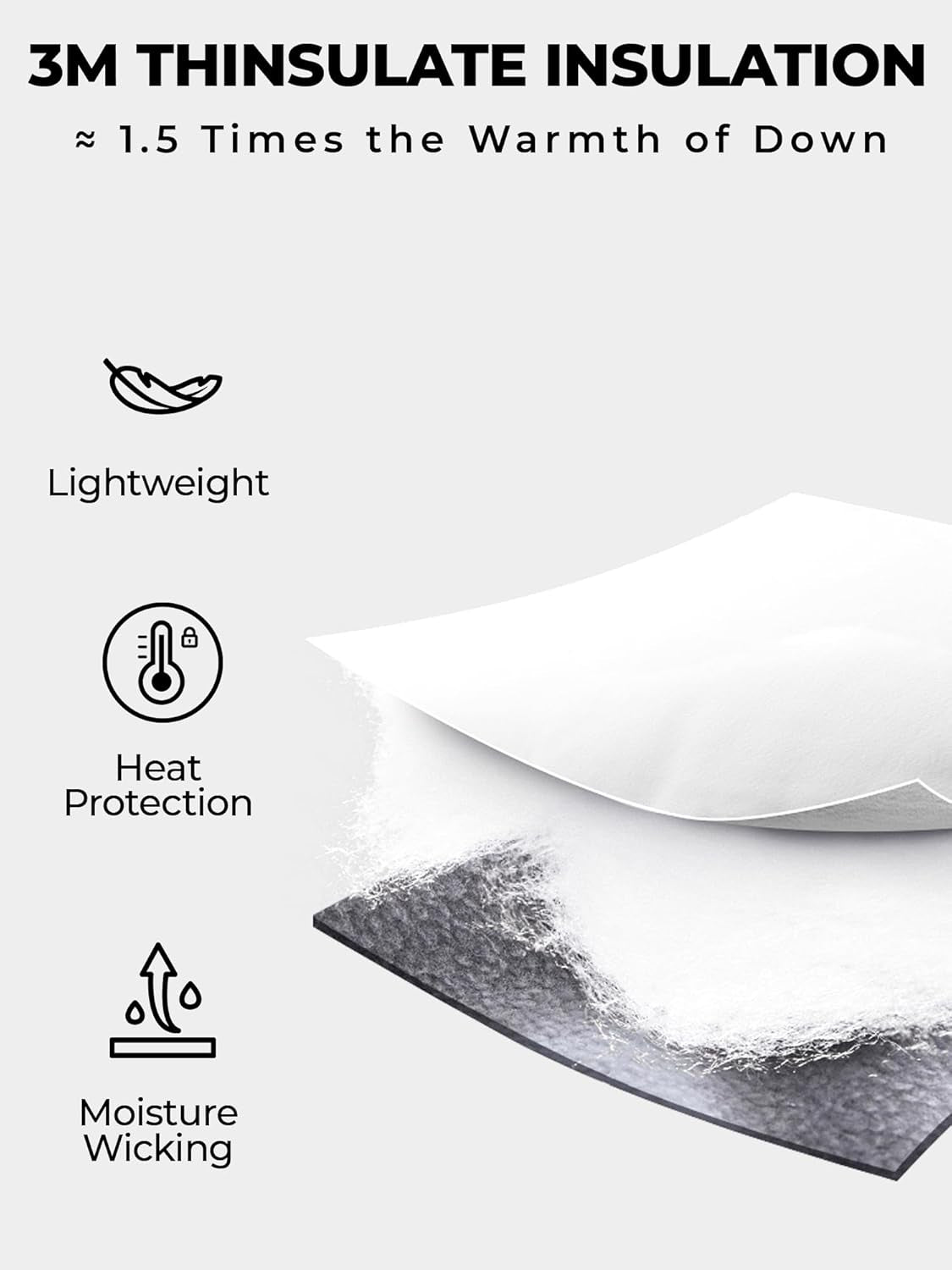 ORORO Heated Scarf, up to 12 Hours of Warmth, Heated Neck Warmer with Rechargeable Battery