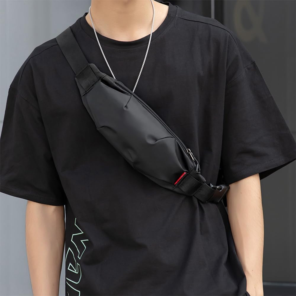 Waterproof mini sling bag with adjustable strap for women