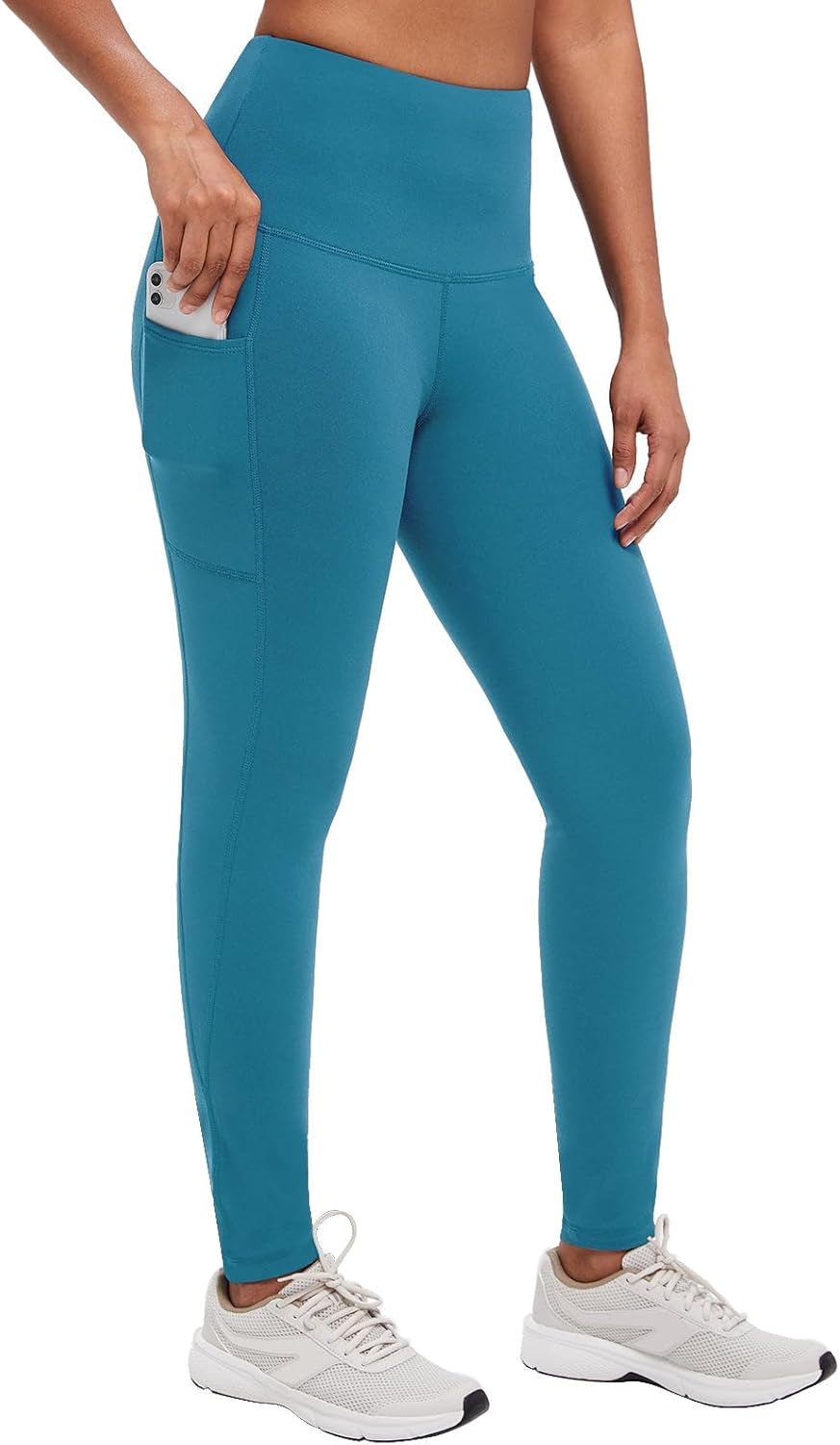 Baleaf Winter Clothing Women Leggings Fleece Lined Tights Thermal Warm Thick Cold Weather Gear 1 Pockets