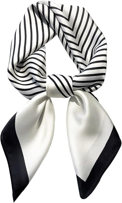 Satin Bandanas Head Scarf for Women Hair Scarves Accessories Lightweight Fashion Wrap Neck Silk Sleeping Headscarf