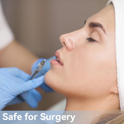 Bioflex Invisible Piercing Retainers 15Pcs, Medical Grade Clear Nose Rings for Surgery Work, Nose Lip Eyebrow Cartilage Retainer