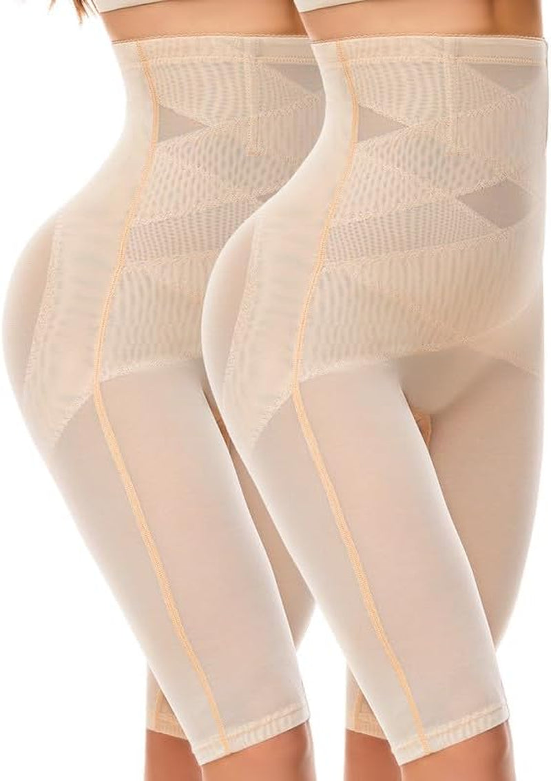 SIMIYA Shapewear Tummy Control Body Shaper for Women Compression High Waist Trainer Thigh Slimmer Butt Lifting Shapewear