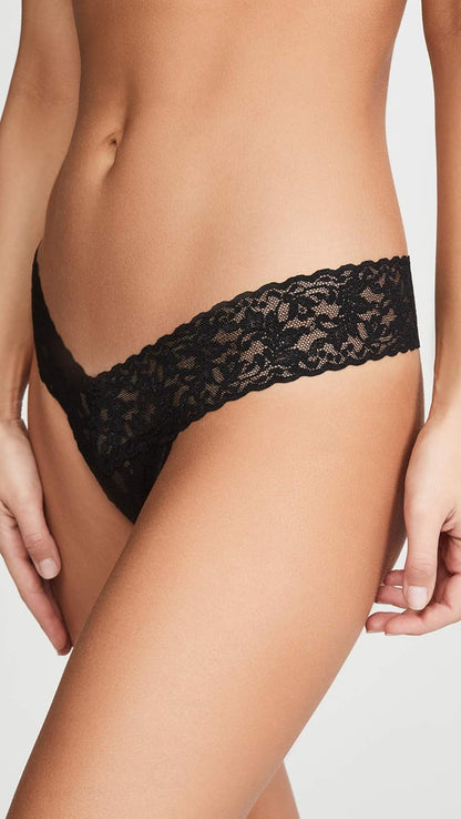 Low rise thong design from Hanky Panky multipack