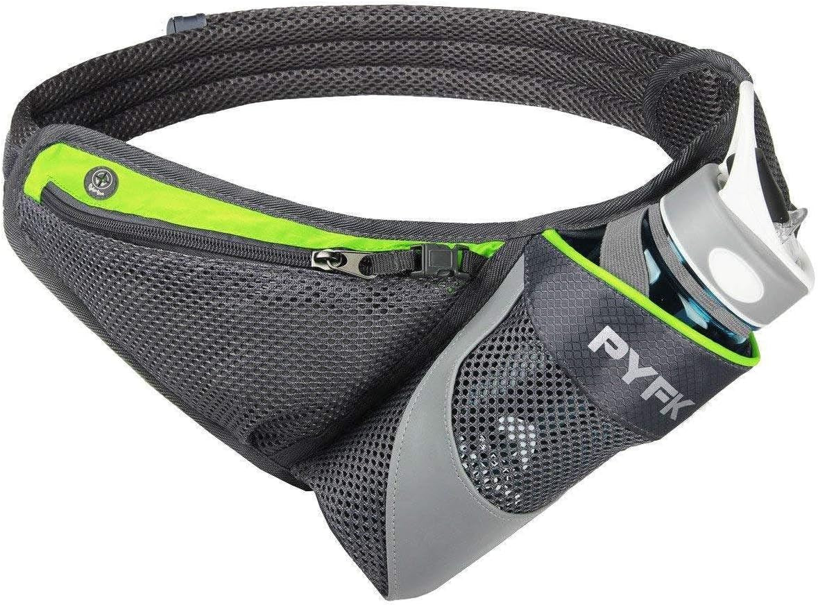 PYFK running belt hydration waist pack front product display