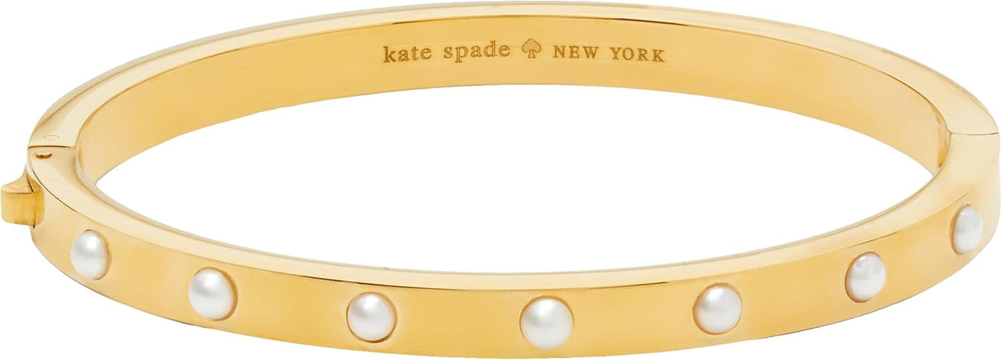 Kate Spade New York Set in Stone Metal Hinged Bangle