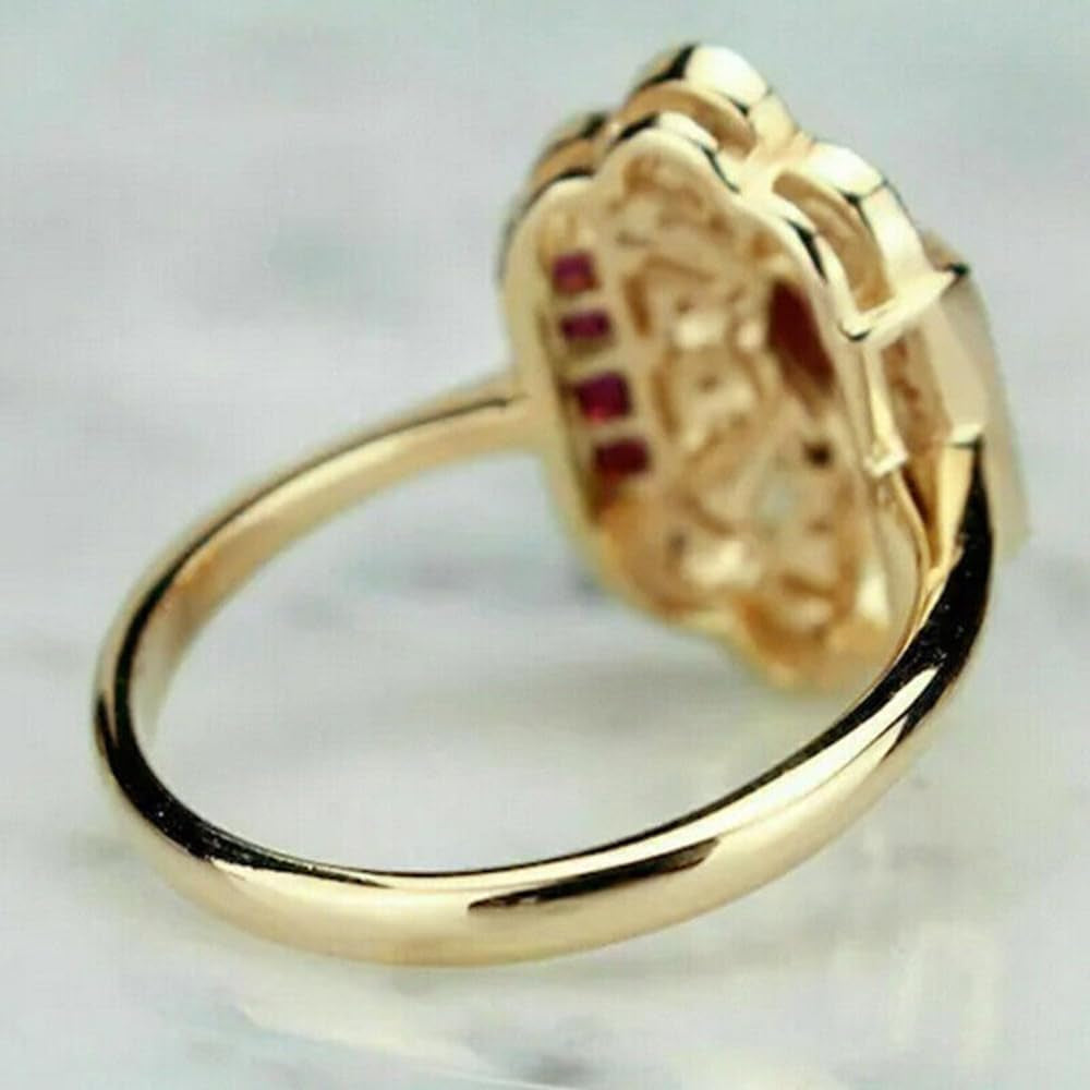 Cubic zirconia luxury statement ring sparkle in natural light