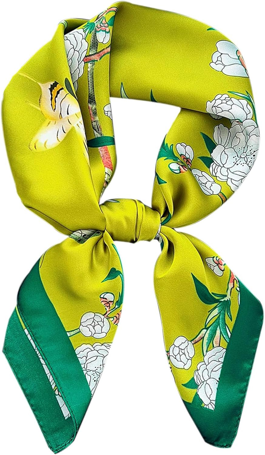 Satin Bandanas Head Scarf for Women Hair Scarves Accessories Lightweight Fashion Wrap Neck Silk Sleeping Headscarf