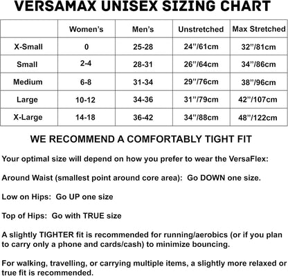 Woman wearing VersaMax waist pack during outdoor run