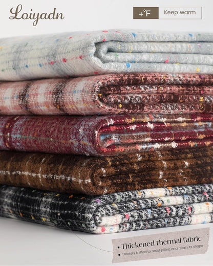Winter Scarf for Women - Premium Blanket Scarf for Women Winter, Cozy Fashion Scarves Accessory 78.7"X24.8"