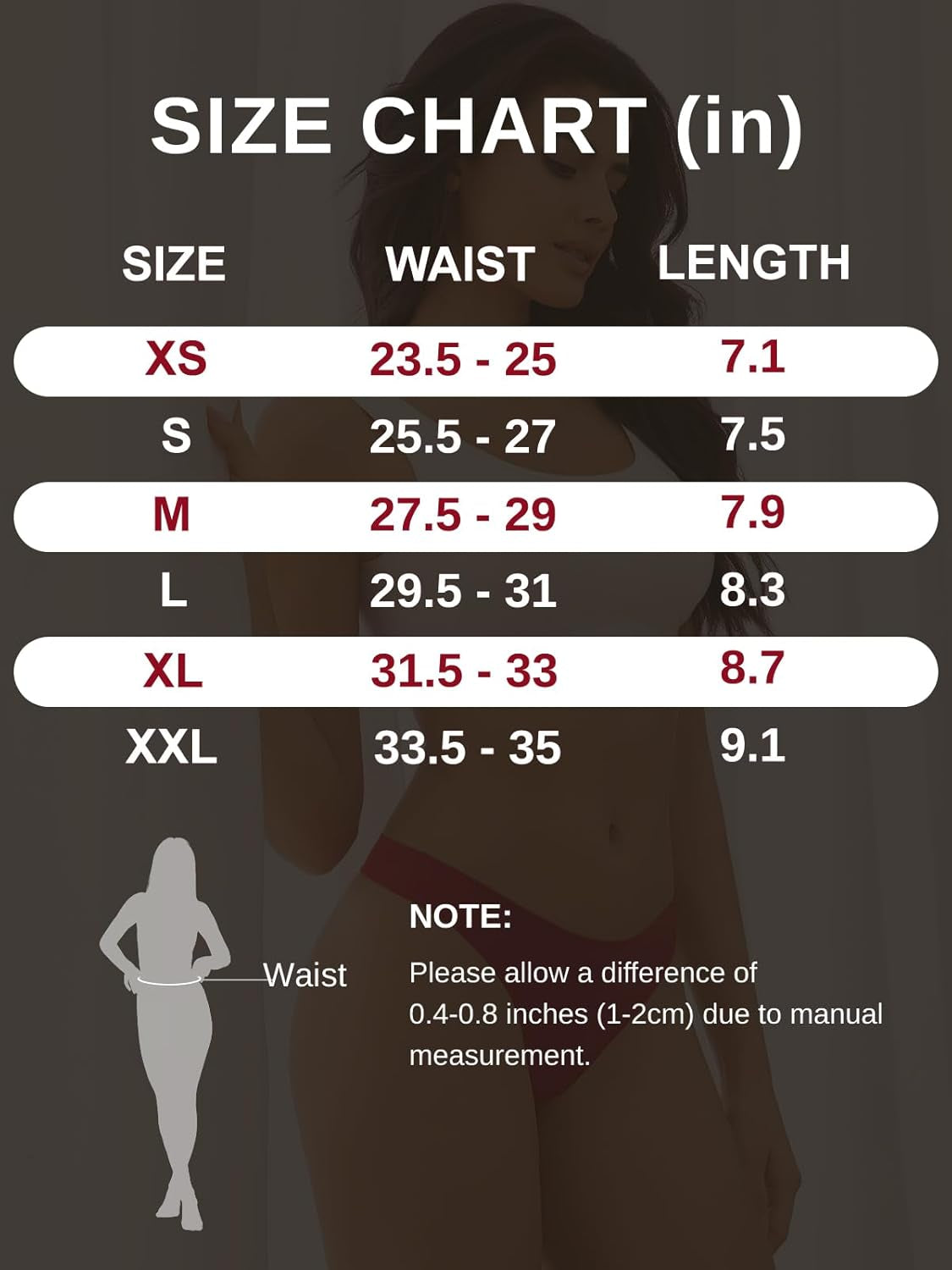Seamless no-show women's underwear thongs collection