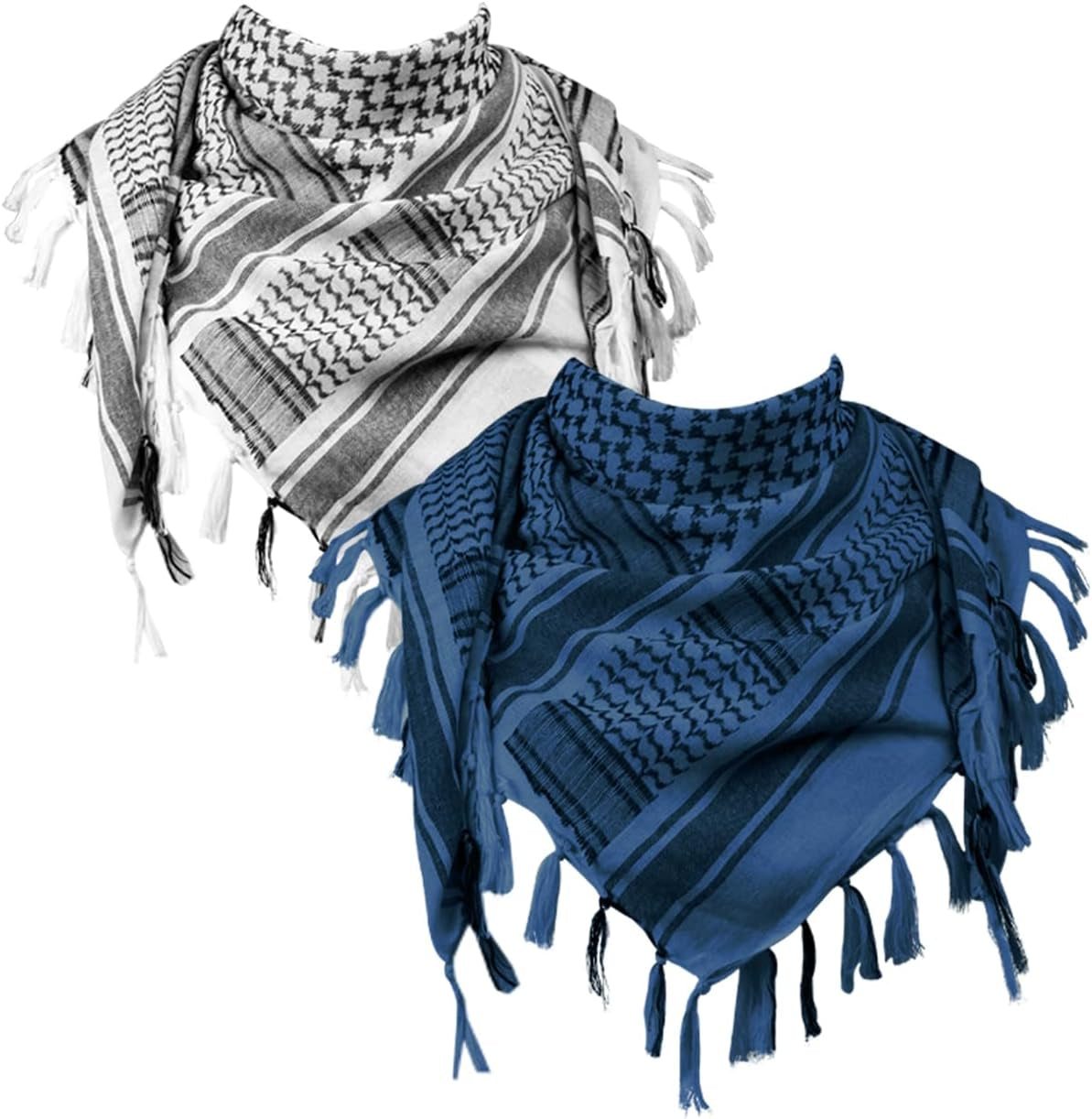 FREE SOLDIER Scarf Military Shemagh Tactical Desert Keffiyeh Head Neck Scarf Arab Wrap with Tassel for Men Women