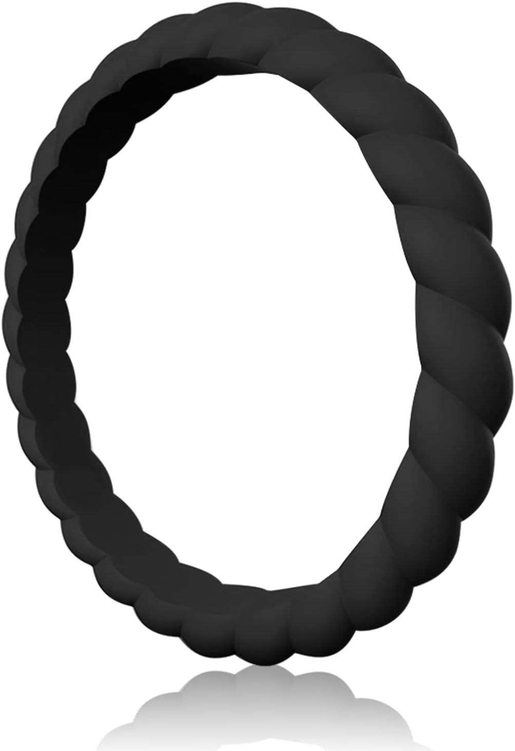 Stackable silicone rings for women in trendy boho and minimalist styles