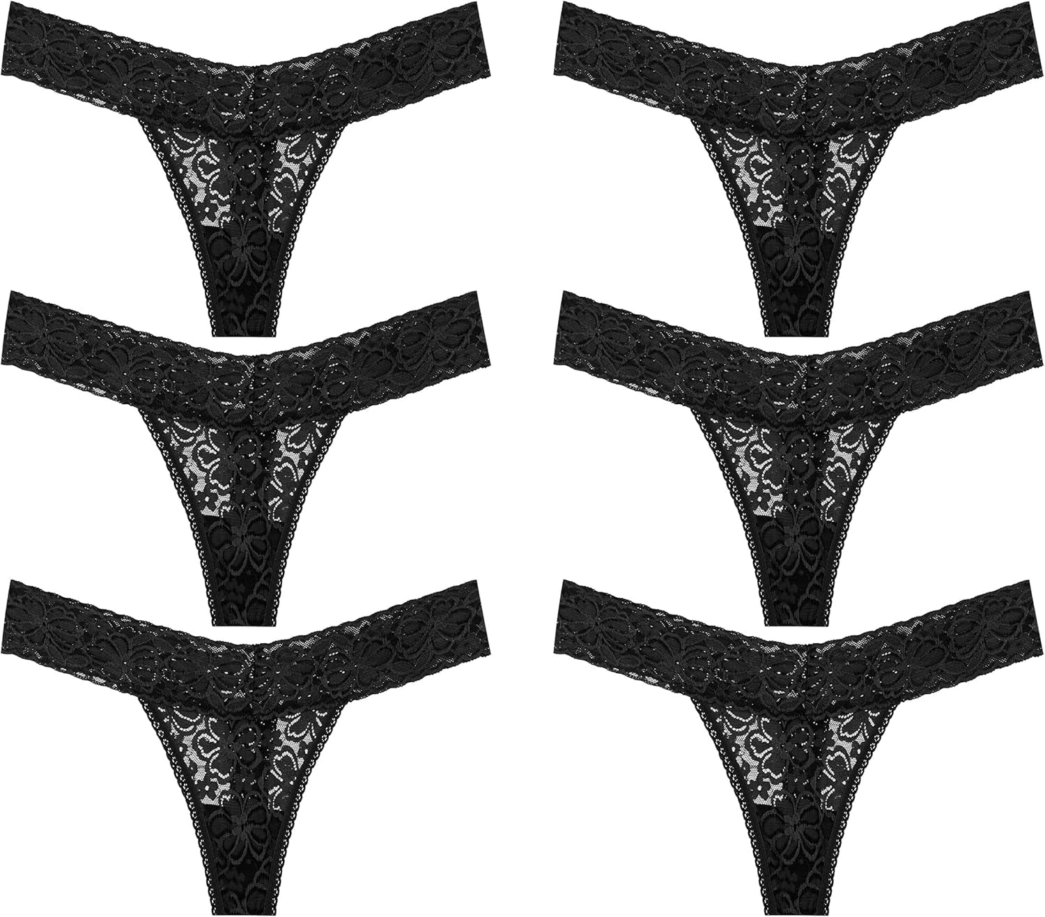 Low rise T-back thong panty fitting guide for plus sizes