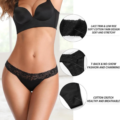 Seamless women's underwear t-back style