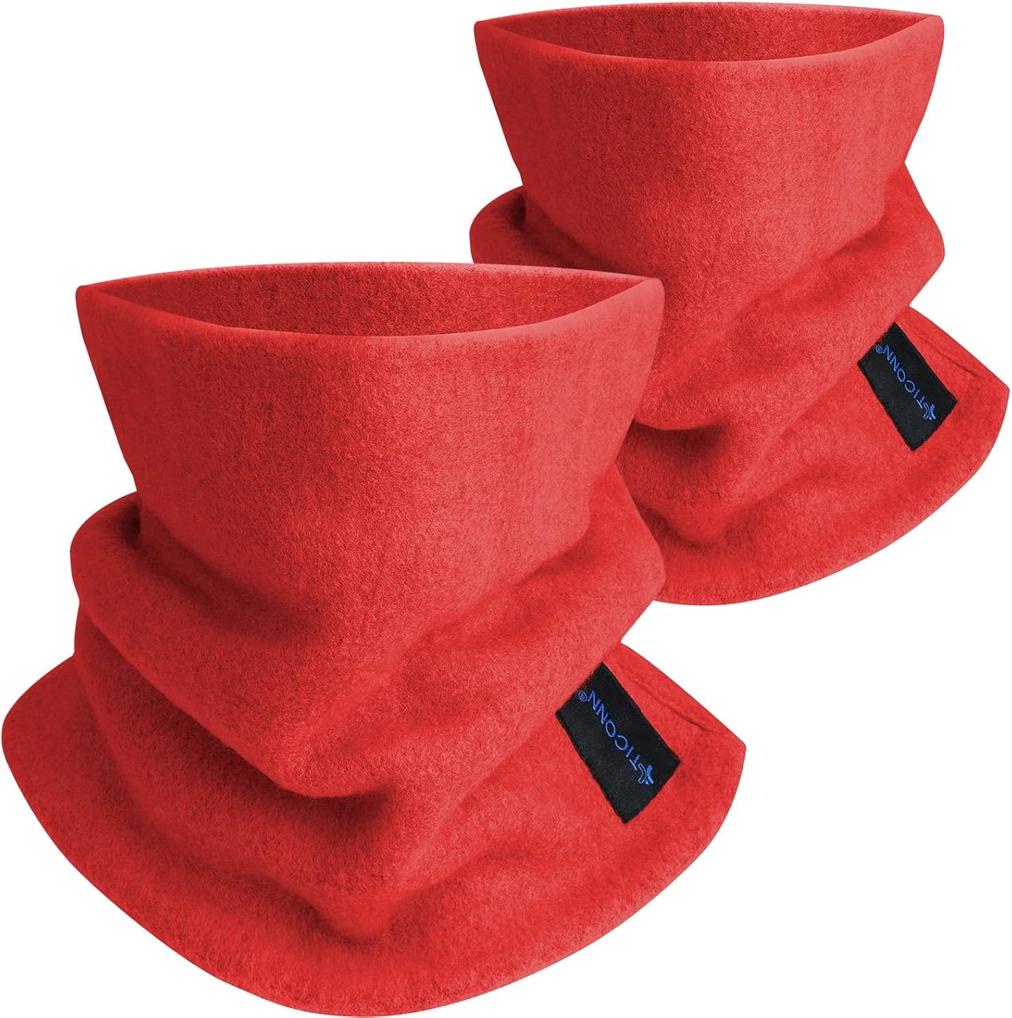 TICONN Neck Gaiter Face Cover Scarf, Breathable Sun & Wind-Proof for Skiing Fishing Hiking Cycling