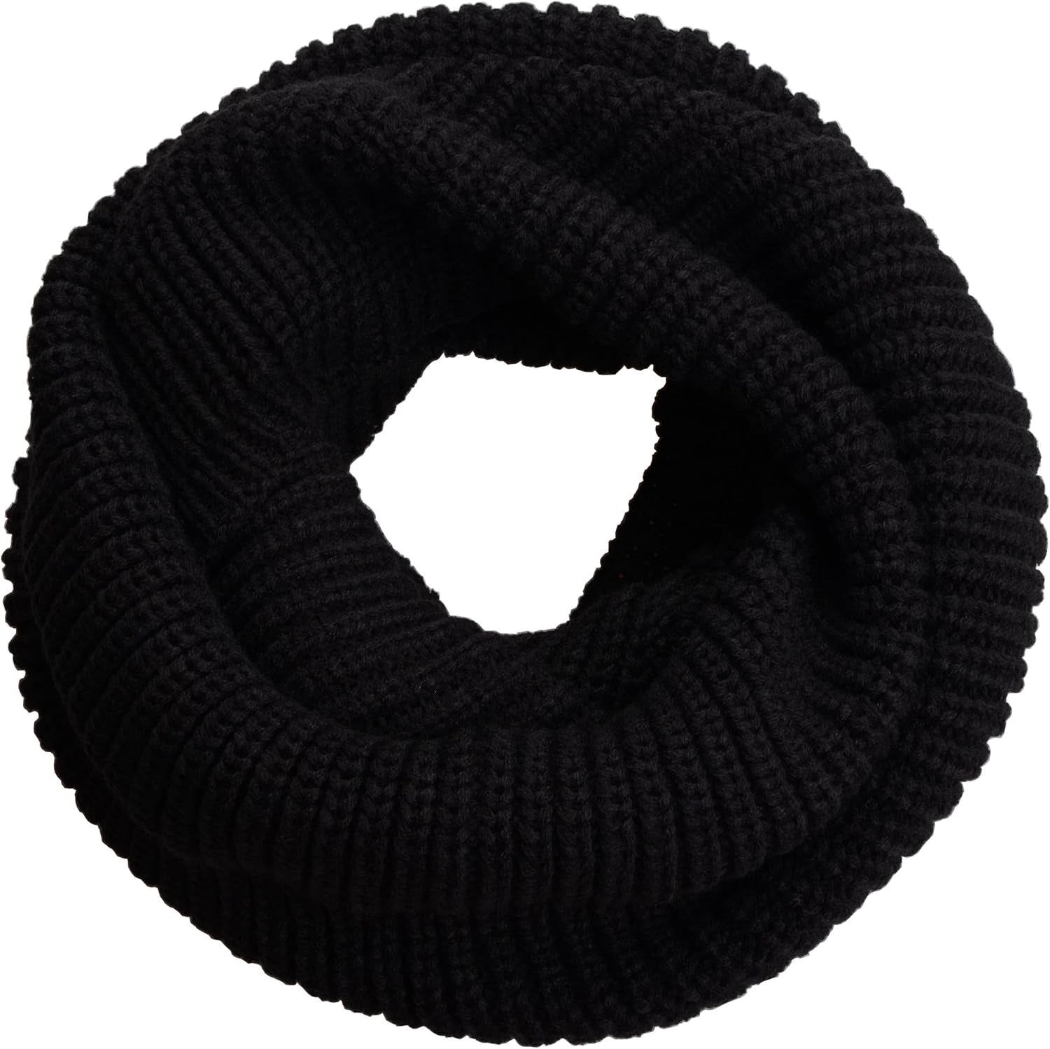 NEOSAN Womens Thick Ribbed Knit Winter Infinity Circle Loop Scarf