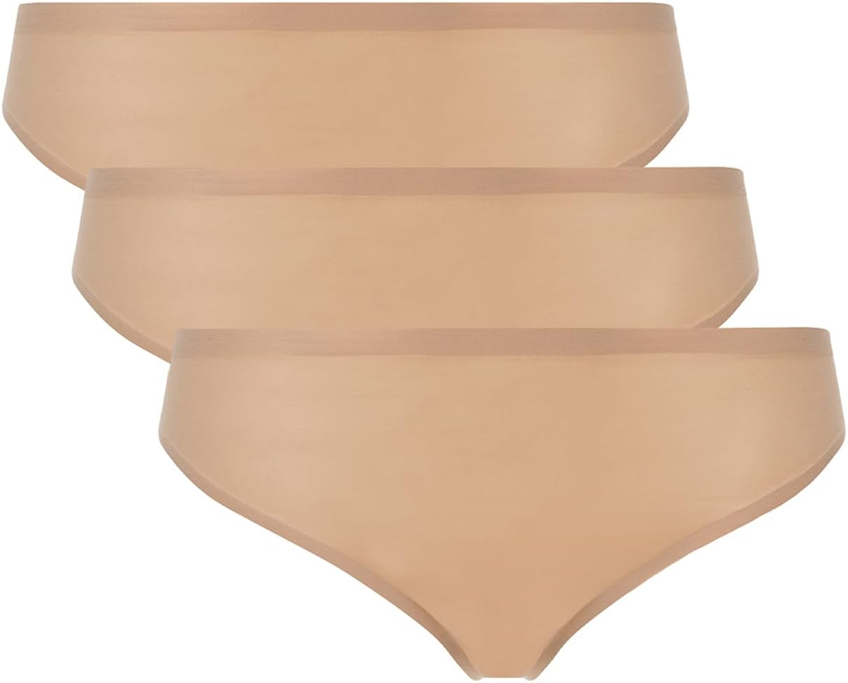 Chantelle Softstretch seamless thong in neutral color with minimalist design