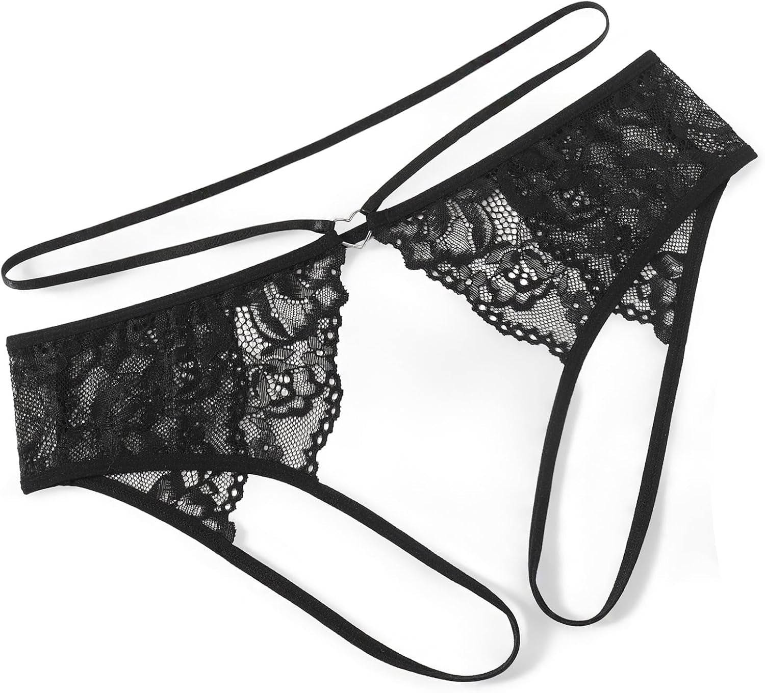 Avidlove hollow out floral lace thongs cheeky cut
