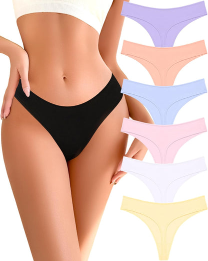 Soft breathable thong underwear collection