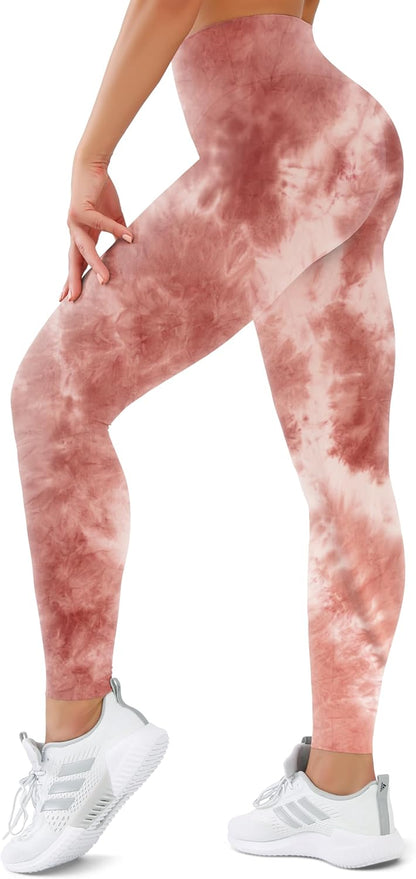 High Waisted Leggings for Women Tummy Control Buttery Soft Yoga Pants Womens Gym Workout Running Leggings