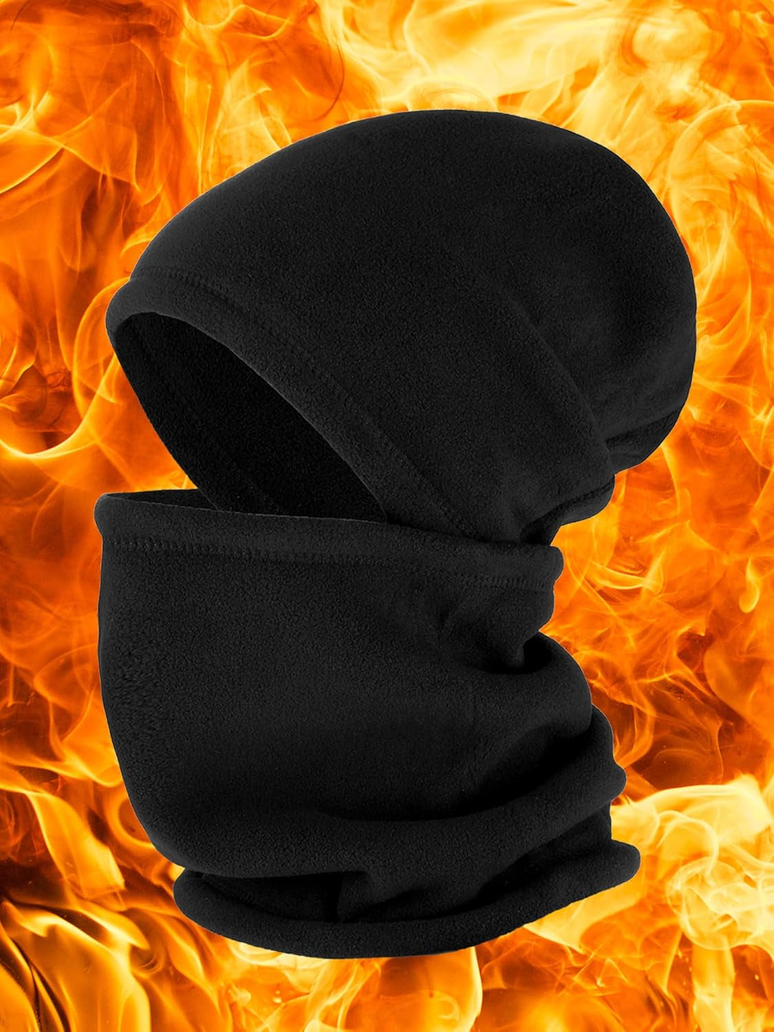 Tatuo Winter Neck Warmer Gaiter for Men Women Ski Fleece Winter Scarf Windproof Face Mask for Skiing Hiking Cycling