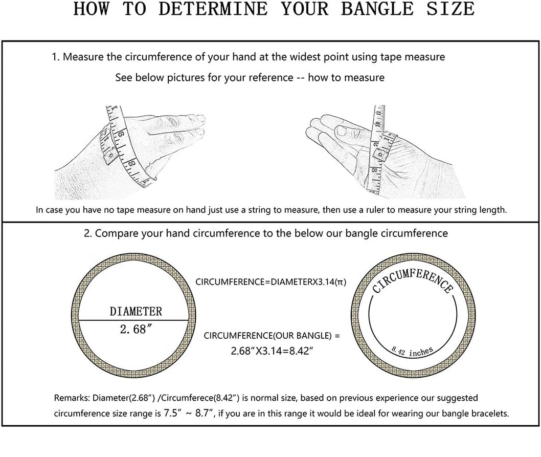 Ensoul Black W/Silver Glitter Multiple Metal Bracelets & Bangles Set for Women 12Pcs/Set