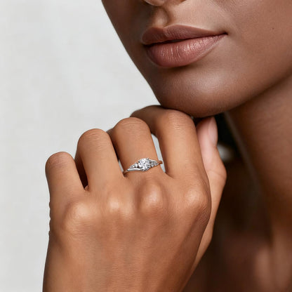 Classic infinity forever love wedding band for women
