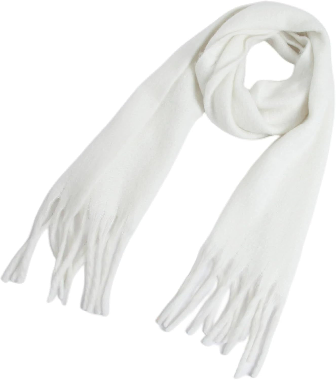 Women'S Winter Scarfs, Mohair Vintage Scarf for Women and Men, Large Chunky Scarf Cashmere Feel Blanket Wrap