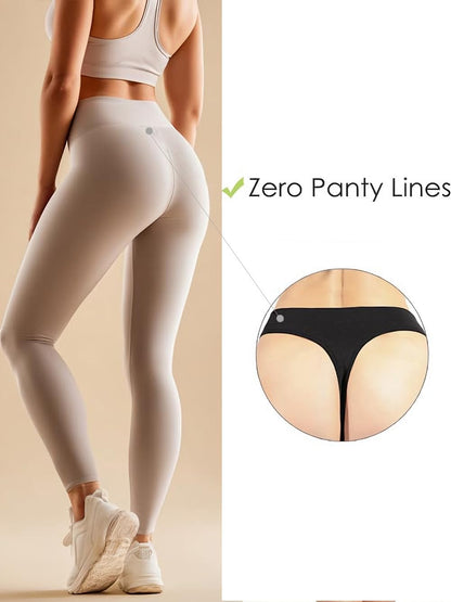 GRANKEE workout no show thong worn by model