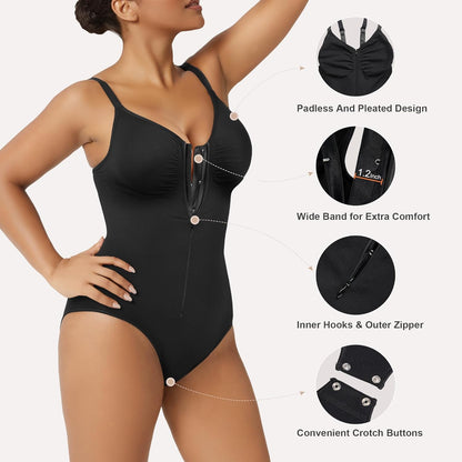 Women's seamless waist-snatching body shaper overall fit