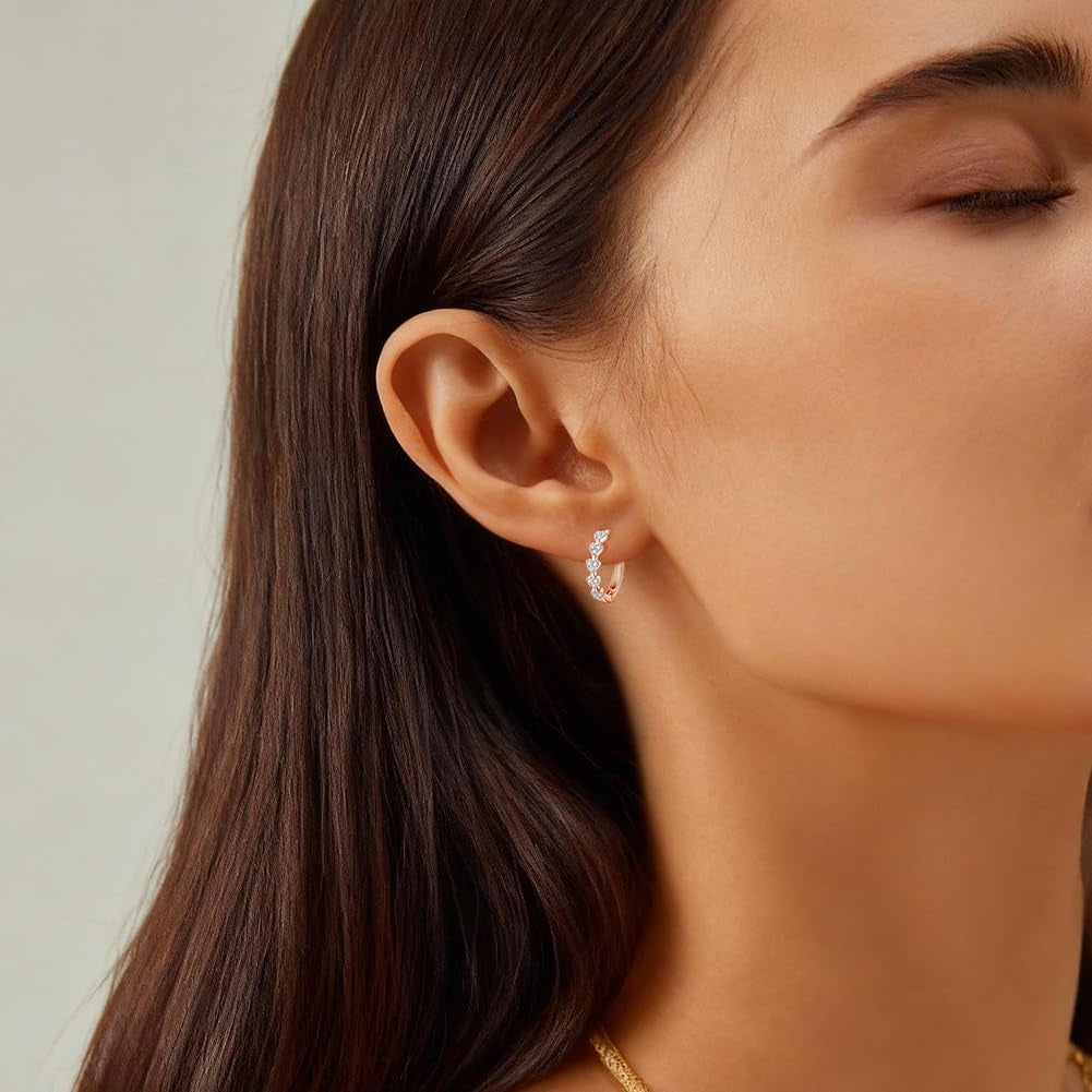 Heart-Shaped Earrings