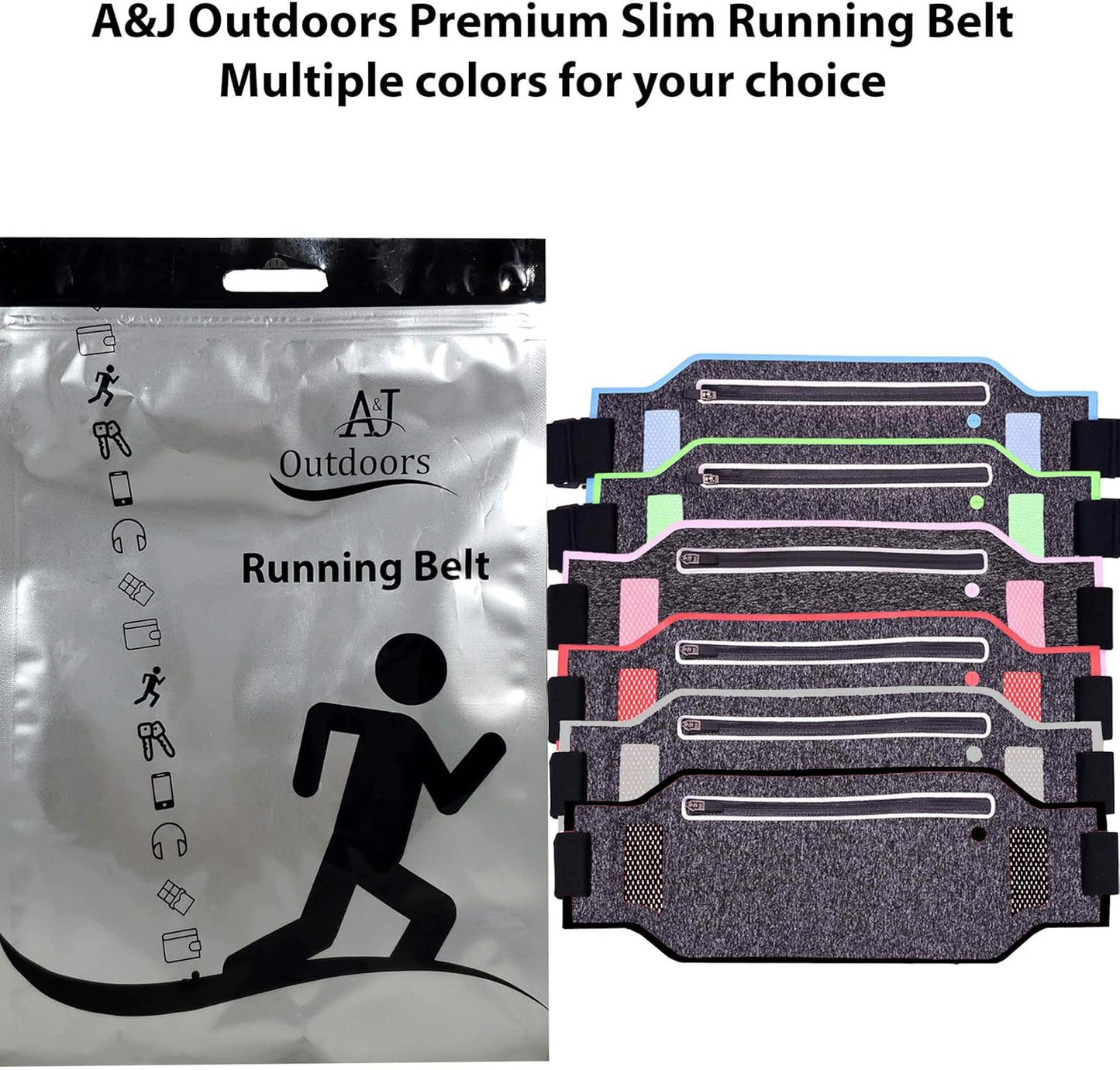 Person wearing unnoticeable money belt for yoga and fitness activities