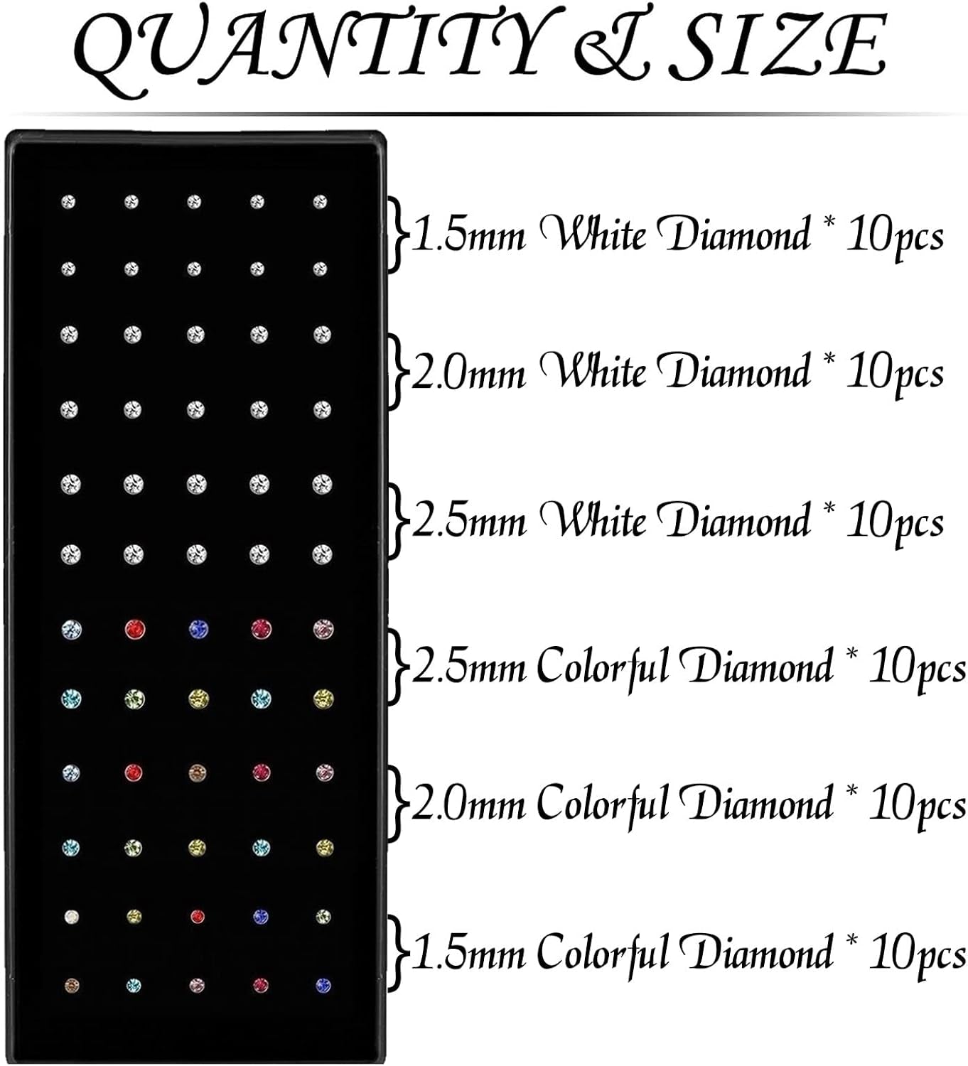 Cute Nose Rings for Women, Surgical Stainless Steel Nose Studs Women Men 20G Small Nose Rings Bone Studs, Hypoallergenic Real Nose Piercings Body Jewelry Bulk Unique Tiny