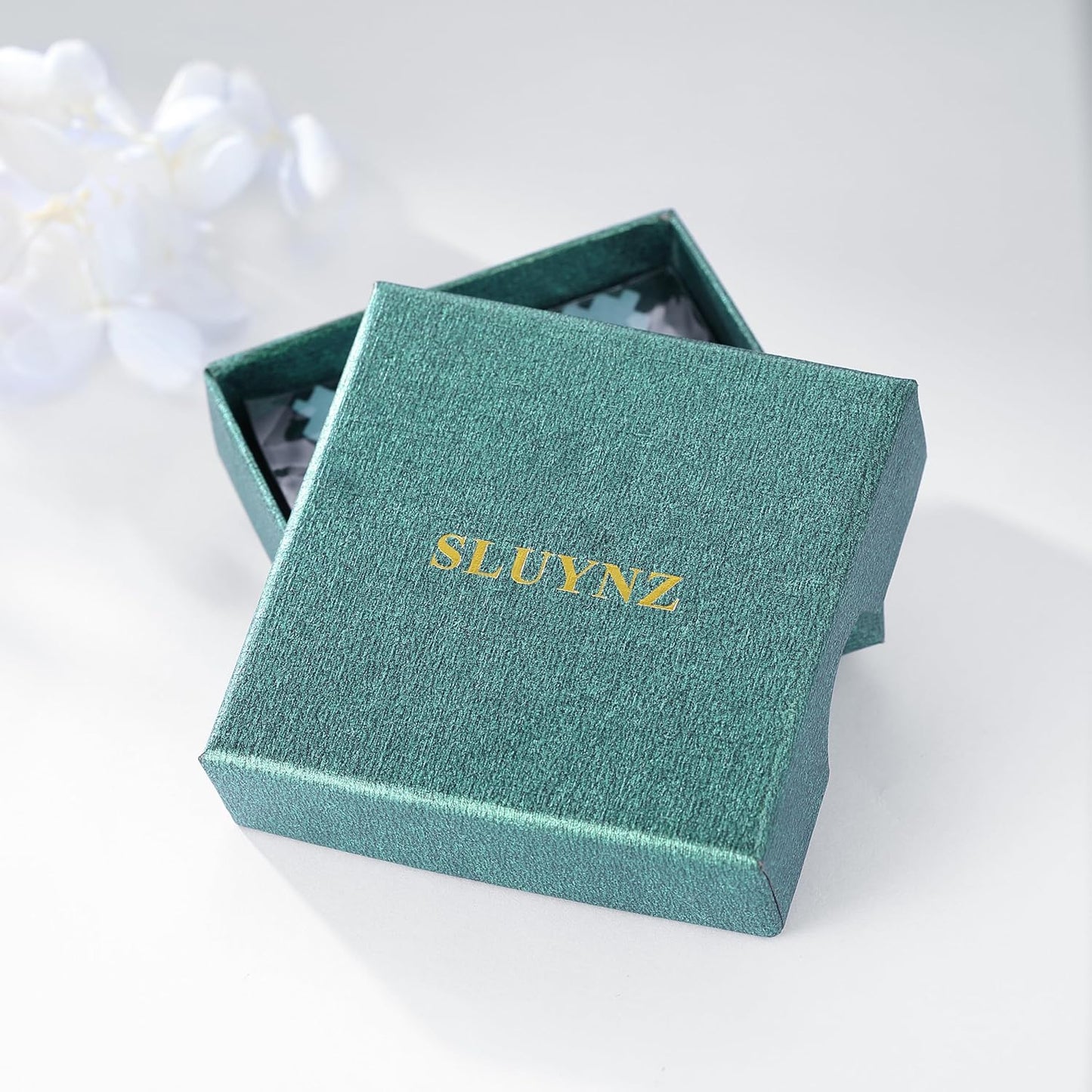 SLUYNZ Solid 925 Sterling Silver Small Clover Choker Necklace for Women Teens CZ Clover Pendant Necklace