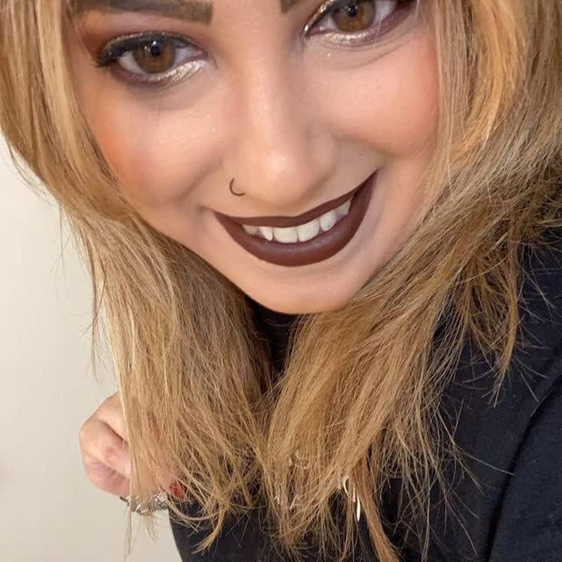 D.Bella 20G Fake Piercing Jewelry Hoop for Faux Lip Septum Nose Ring Set,8Mm