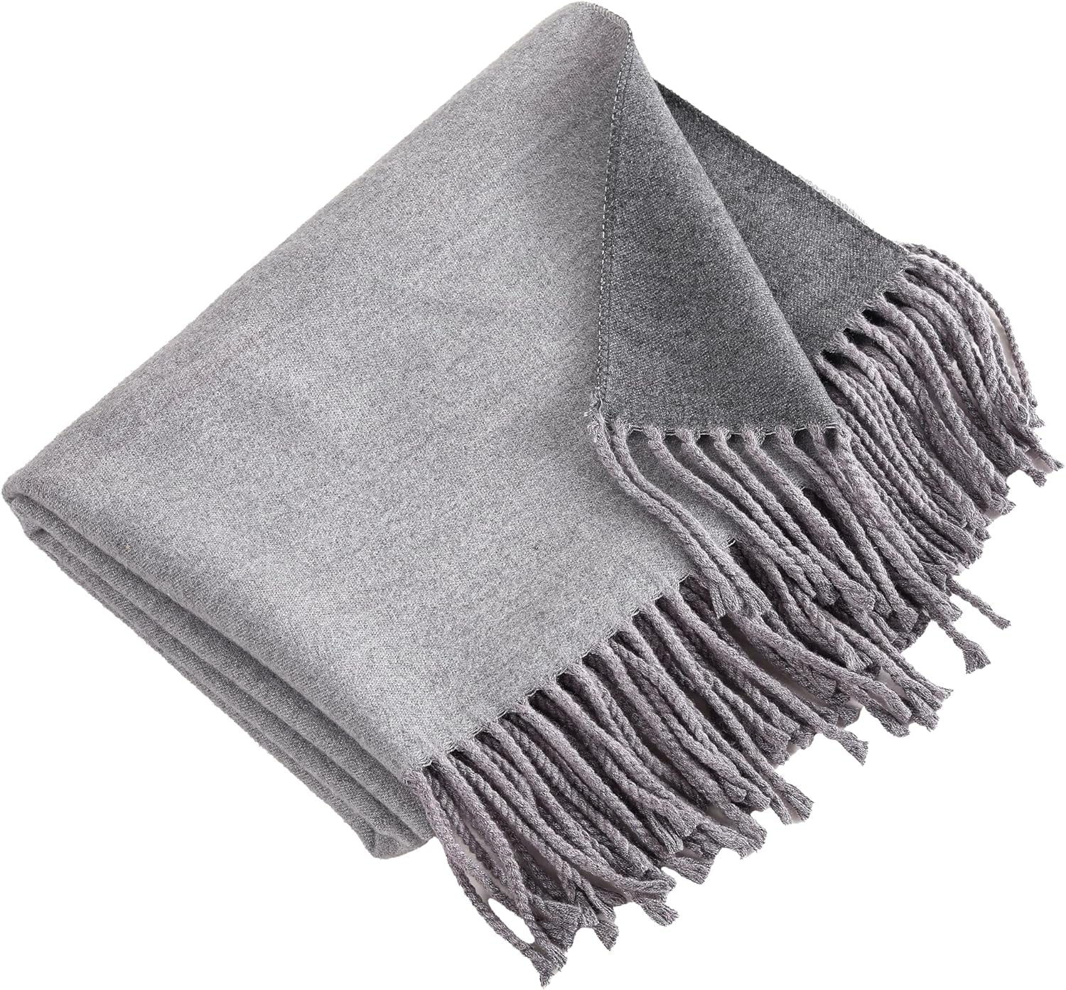 Winter Scarf for Women-Reversible Scarf with Cashmere-Like Softness 70X200Cm - Warm Shawl Wrap -Pashmina Shawls Wrap