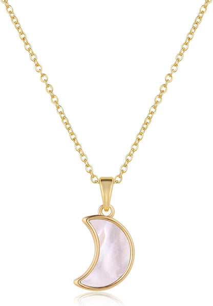 Clover Pendant Necklace for Women Four Leaf Clover Necklace for Women 18K Gold Plated