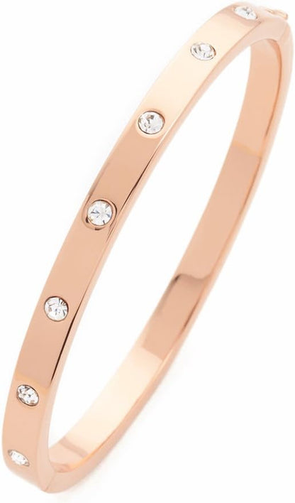 Kate Spade New York Set in Stone Metal Hinged Bangle